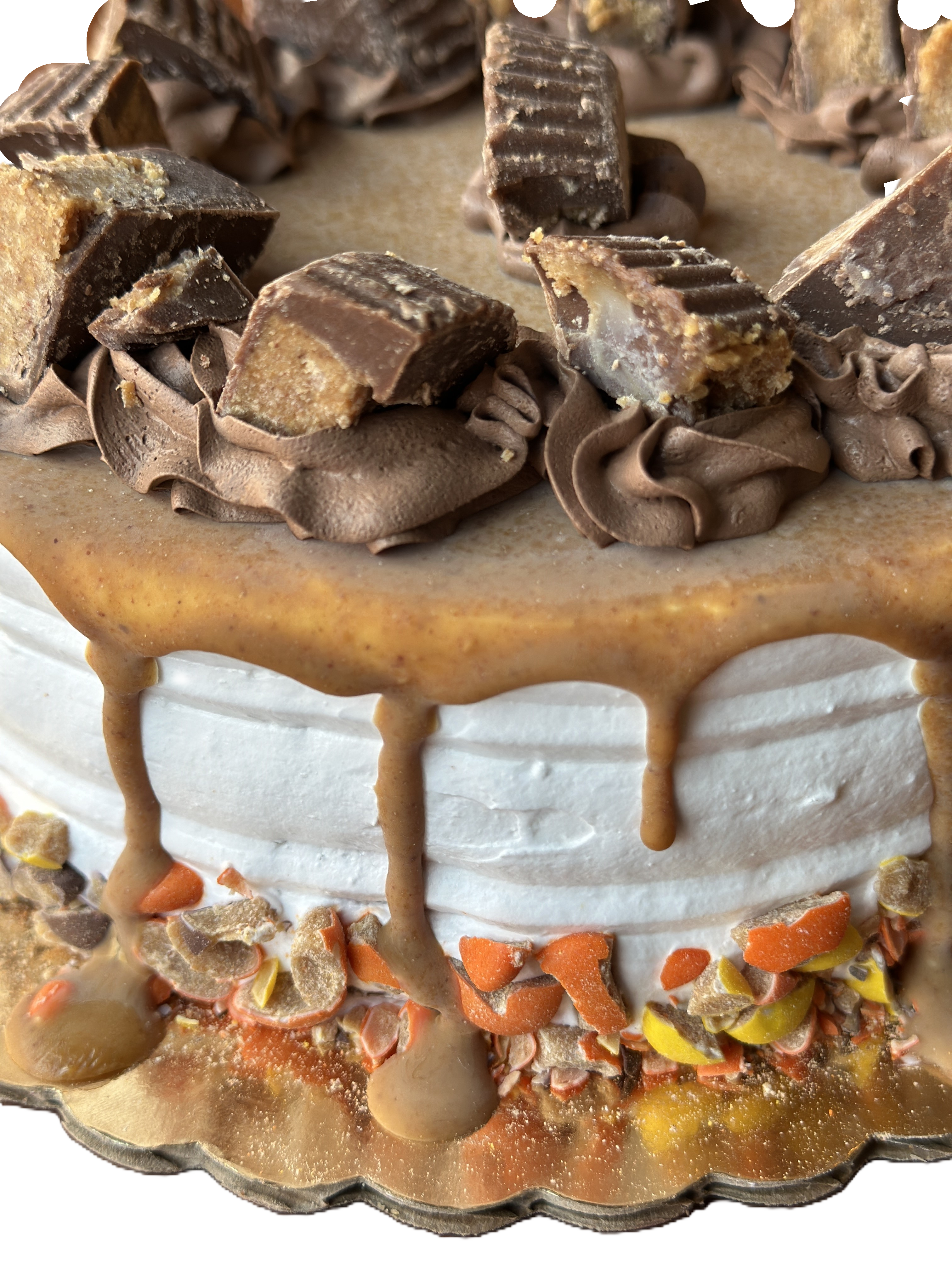 Small Peanut Butter Cake